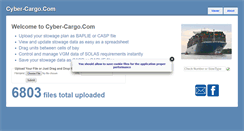 Desktop Screenshot of cyber-cargo.com
