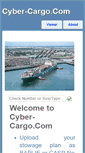 Mobile Screenshot of cyber-cargo.com